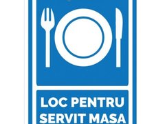 Semn pentru loc de servit masa